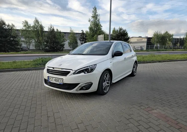 podkarpackie Peugeot 308 cena 42900 przebieg: 89500, rok produkcji 2014 z Grajewo